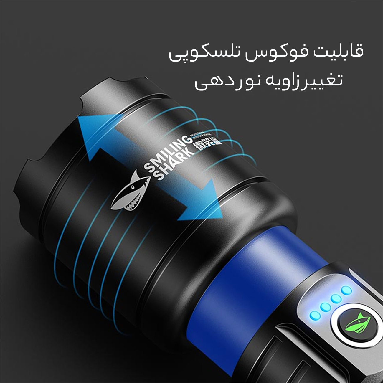 فوکوس تلسکوپی لنز چراغ