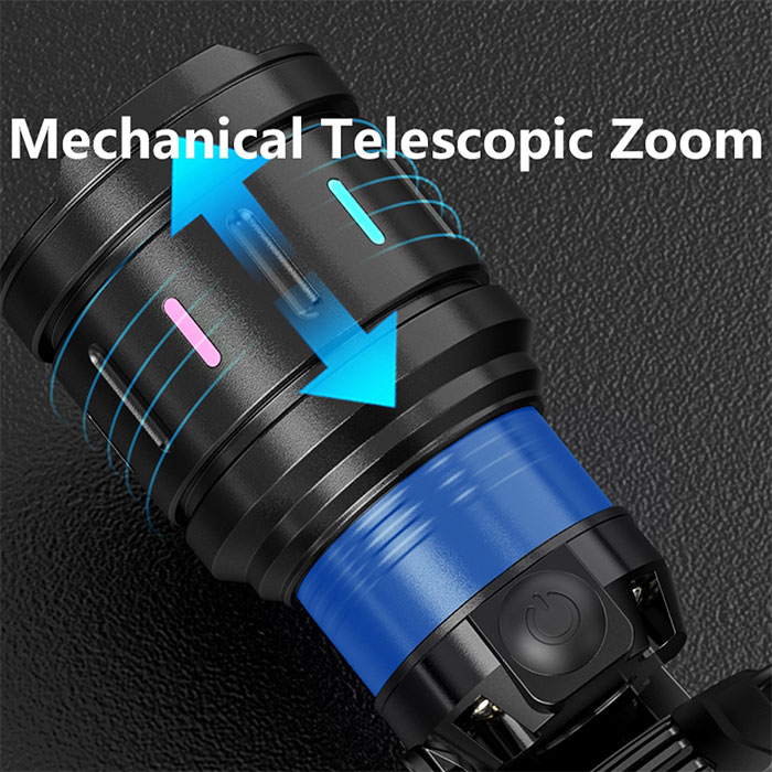 چراغ دارای زوم تلسکوپی