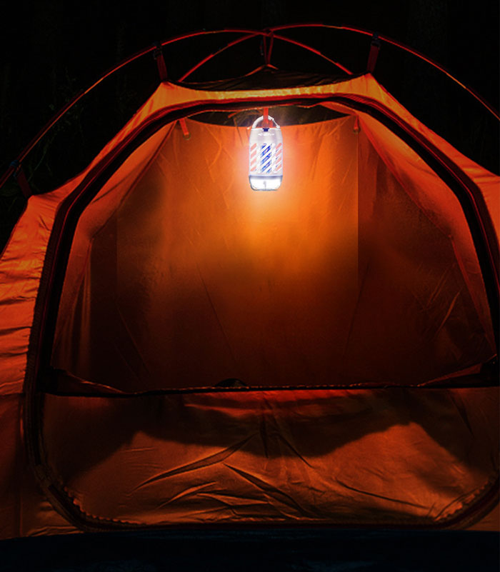 چراغ قابل آویز از چادر