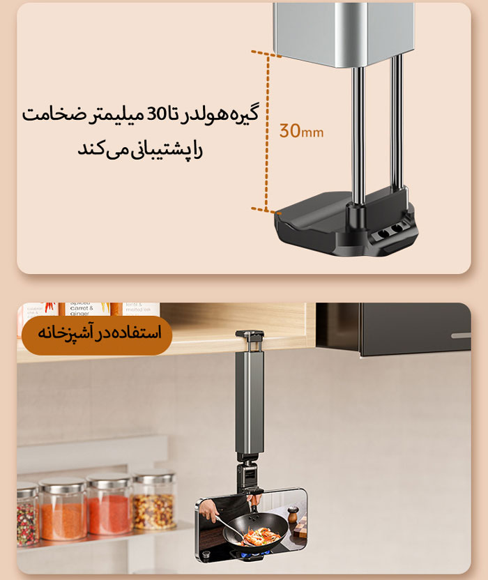 گیره هولدر برای اتصال با ضخامت بالا