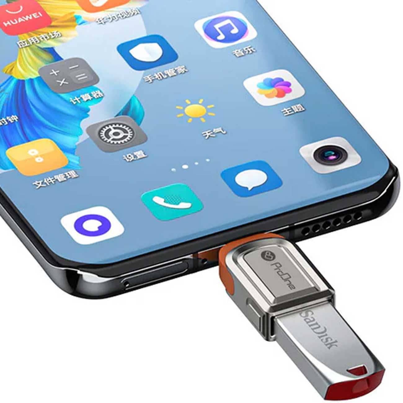 فلش متصل به اوتیجی