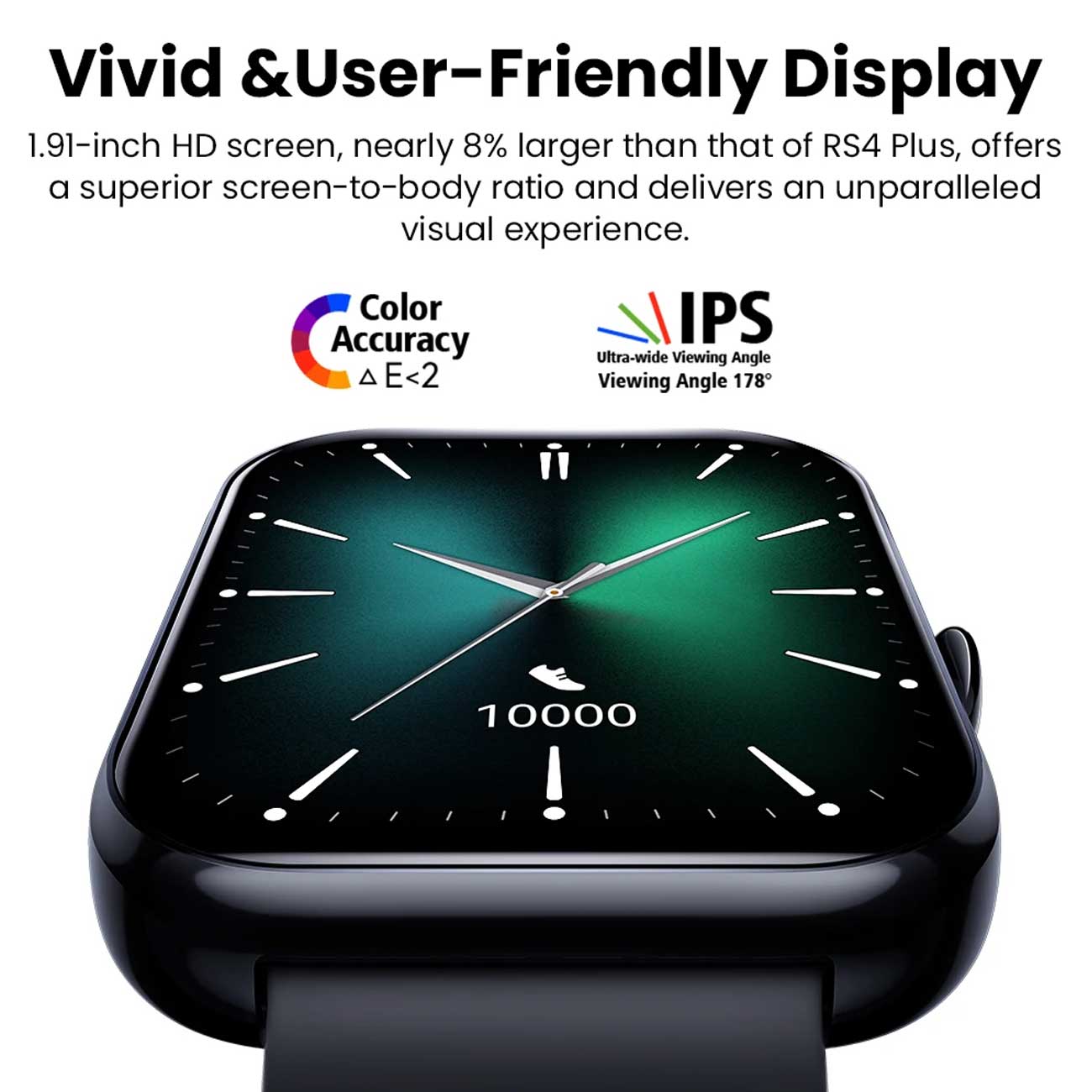 صفحه نمایش بزرگ ساعت ورزشی