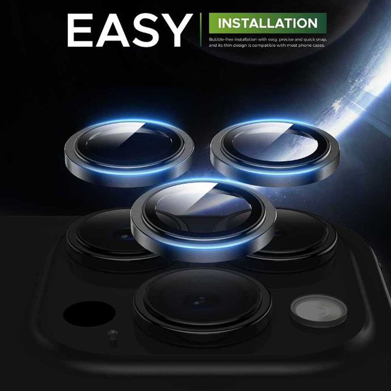 نصب آسان گلس دوربین آیفون