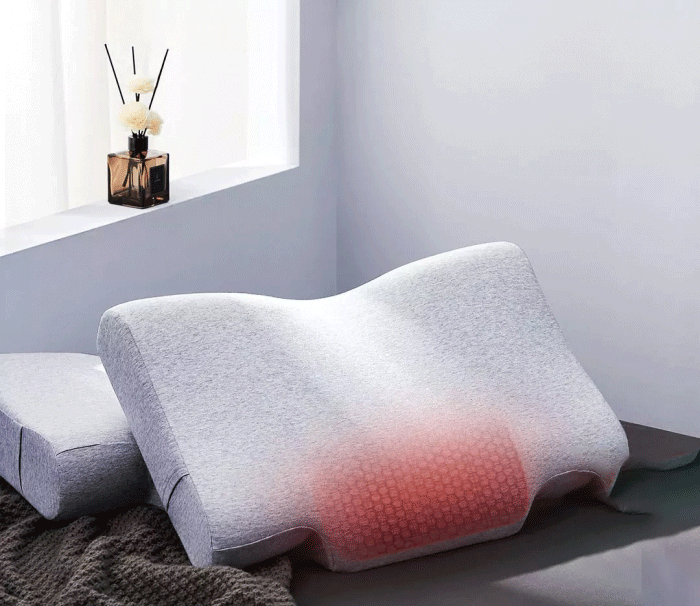 متکای ماساژ خاکستری 