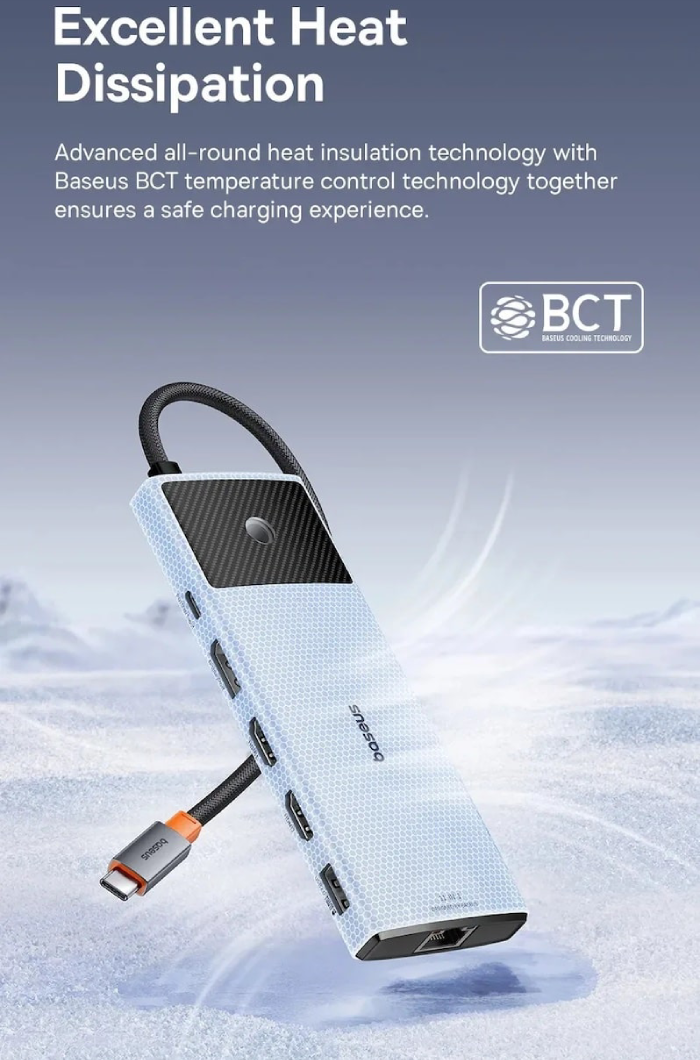 قابلیت کنترل دما هاب تایپسی