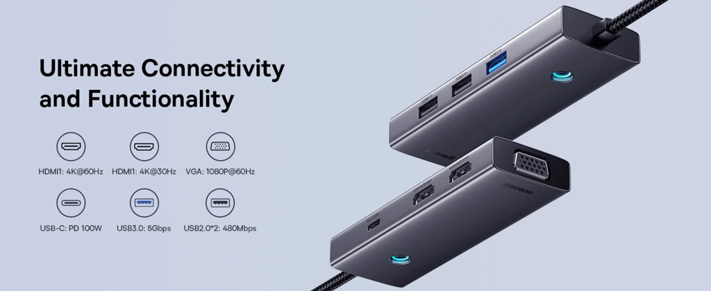 خروجیهای هاب مکبوک