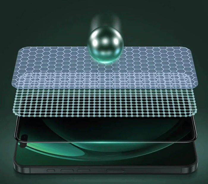 لایه های متفاوت گلس