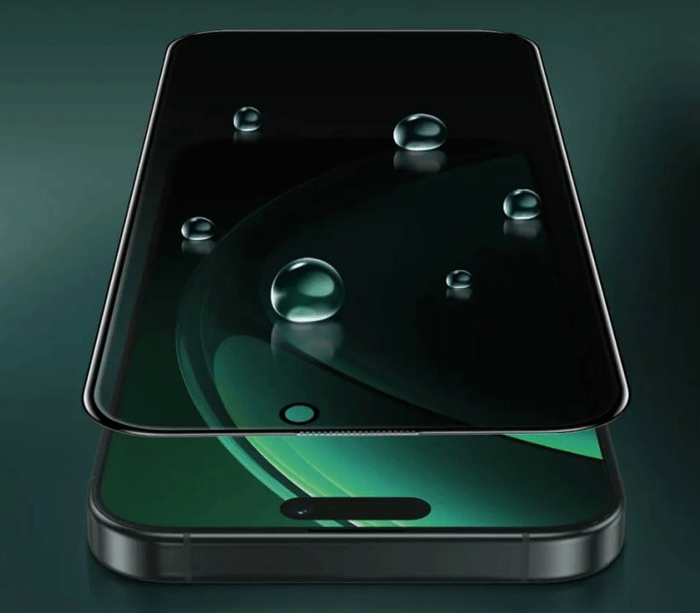 قطره آب روی گلس