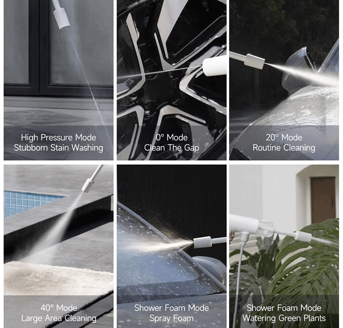 حالت‌های شست‌و‌شوی کارواش