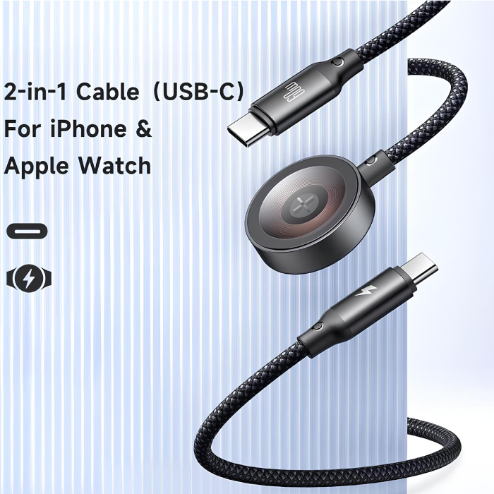 کابل دوکاره تایپ&zwnj;سی اپل واچ