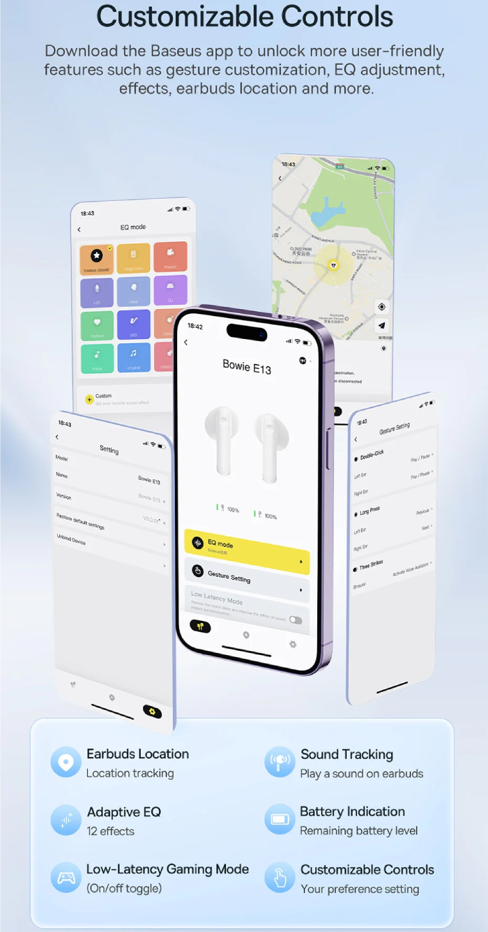 شخصی سازی هندزفری با اپلیکیشن