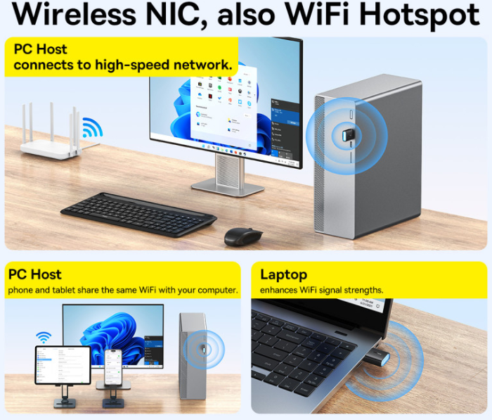 حالتهای عملیاتی هات اسپات وایفای