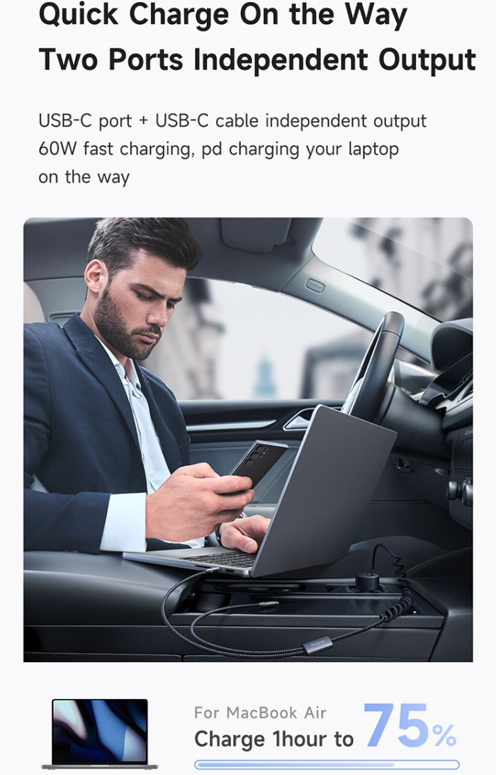 شارژر سریع لپ&zwnj;تاپ مک&zwnj;بوک مک&zwnj;دودو