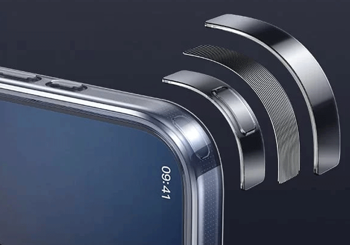 ضربه گیر در گوشه های قاب