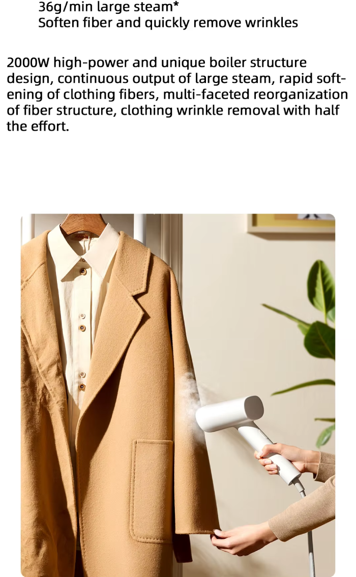 قدرت بخار بالا اتو شیائومی