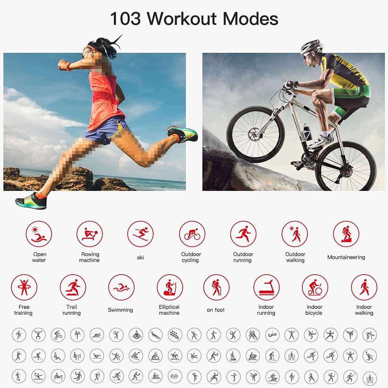 پیمایش حرکتهای ورزشی مختلف