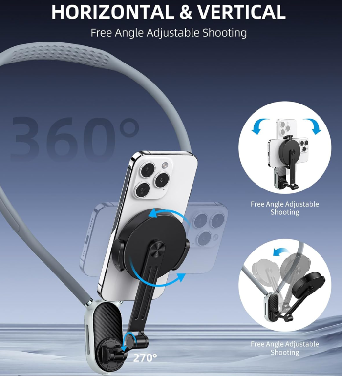 قابلیت چرخشی افقی عمودی هولدر