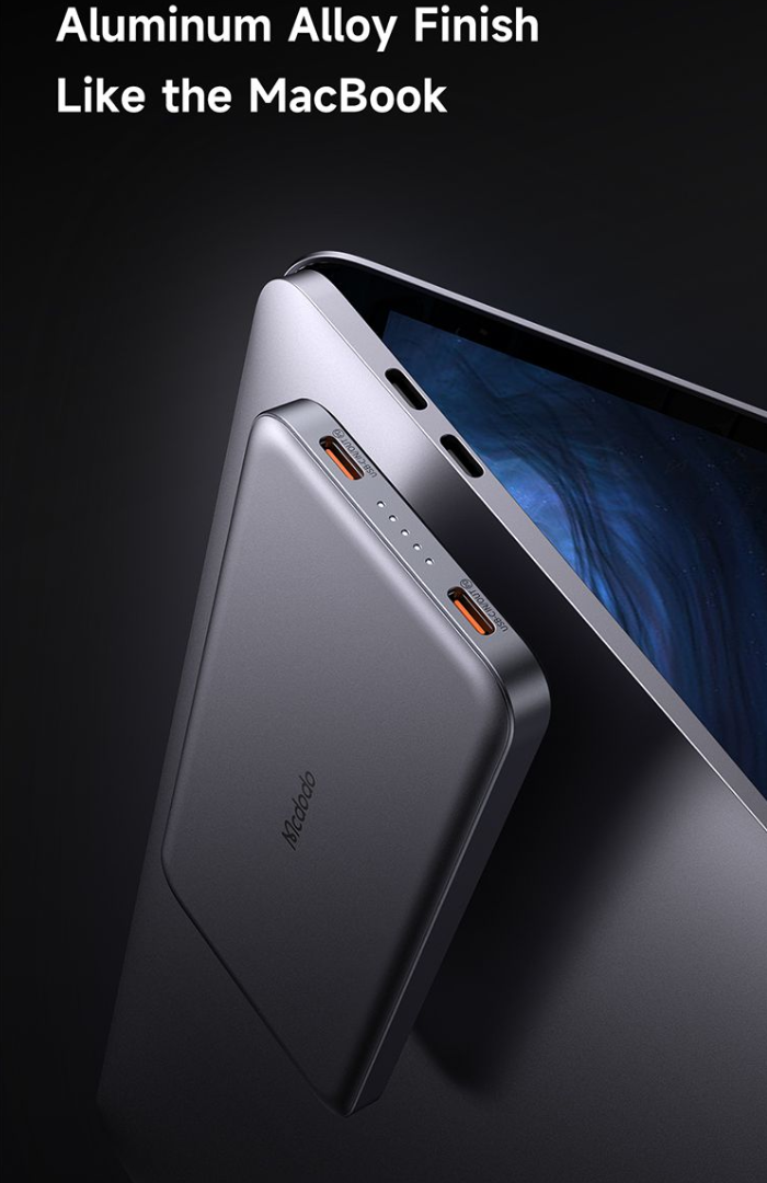 ظاهر پاوربانک منطبق با مک&zwnj;بوک