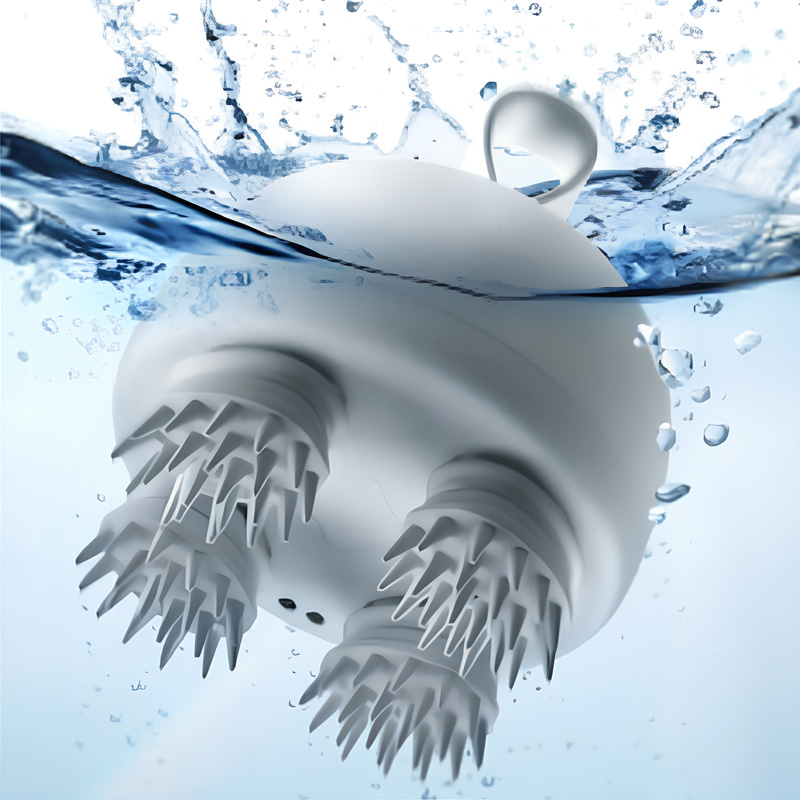 ماساژور سر ضد آب با قابلیت نظافت آسان