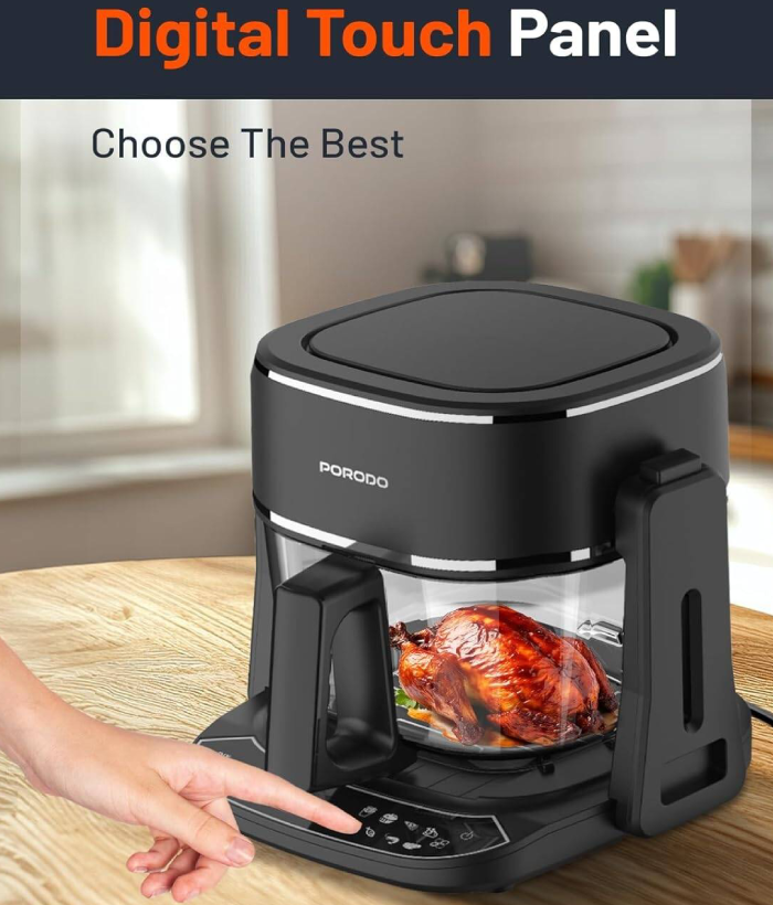 کنترل لمسی سرخ&zwnj;کن بدون روغن