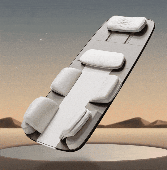 تشک ماساژوری پرتابل رپور