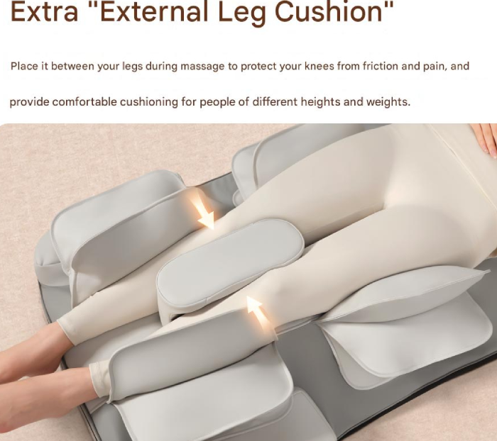 ماساژور همراه بالش بین پای