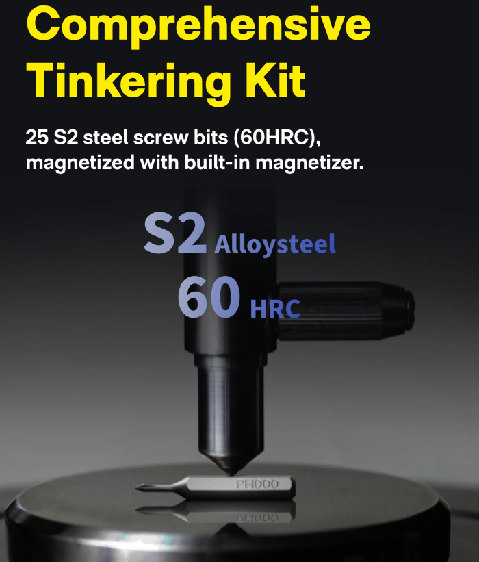 سریهای فولادی پیچ گوشتی شارژی