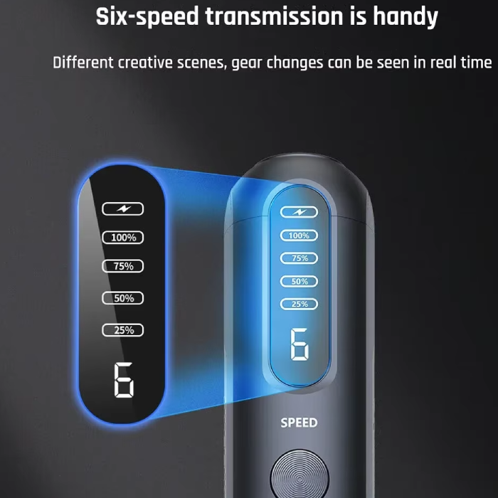 تنظیم سرعت ششحالته فرز شارژی