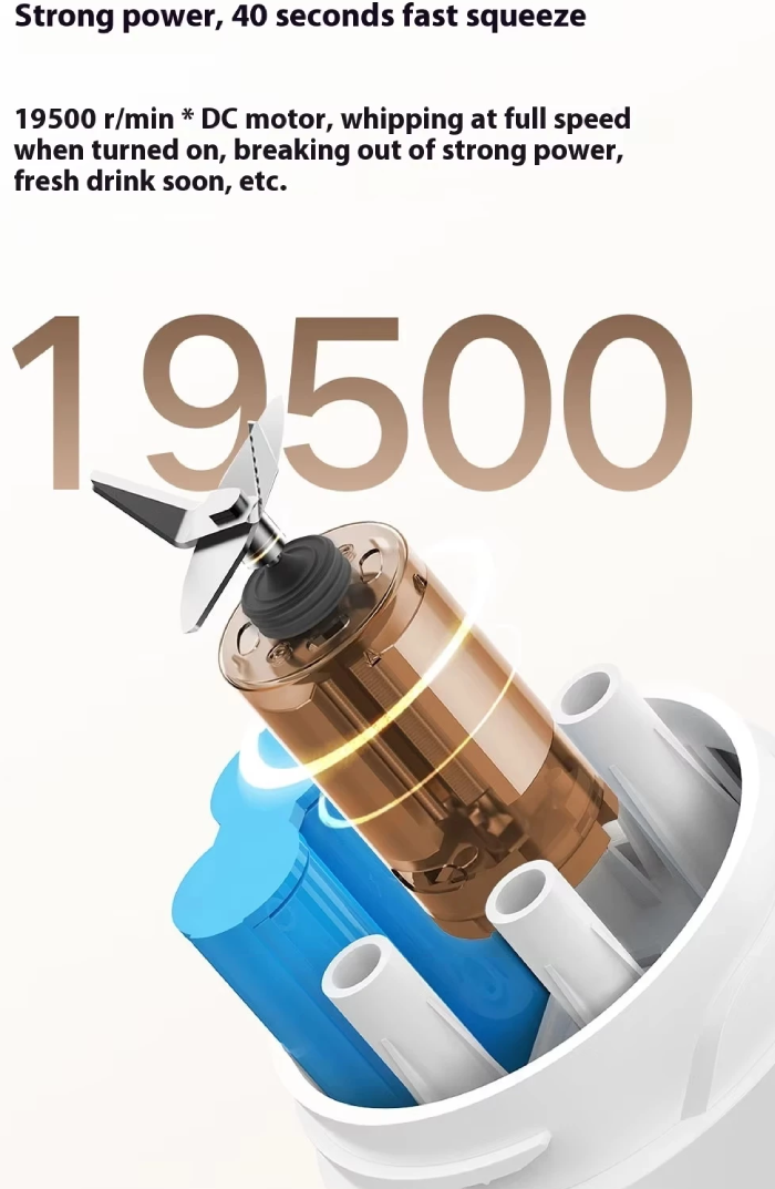 موتور قدرتمند بلندر پرتابل شیائومی