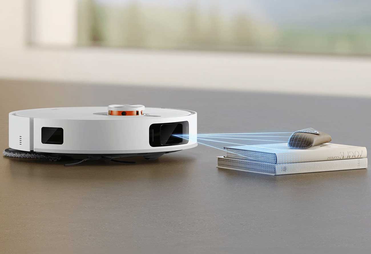 جارو با قابلیت تشخیص اشیا