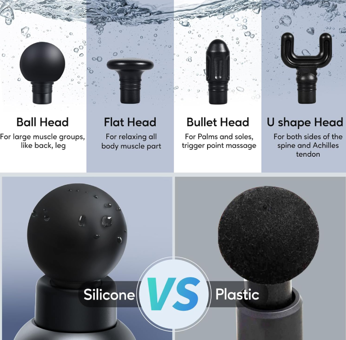 چهار سری سیلیکونی ماساژ مختلف