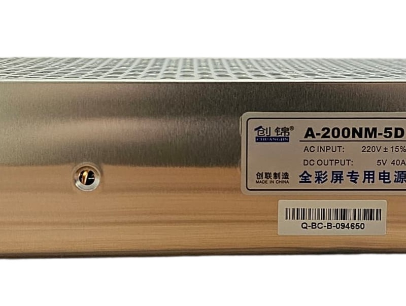 منبع تغذیه 5 ولت 40 آمپر CHUANGJIN