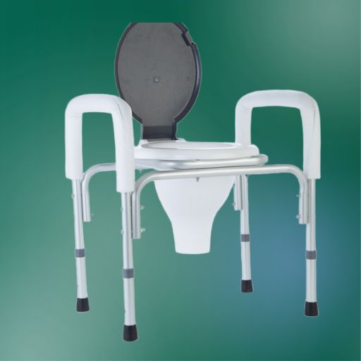 توالت فرنگی مبله مدرج آلومینیومی رسا