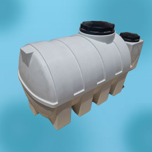 مخزن 500لیتری افقی  سه لایه پلی اتیلن مهام پلیمر آرین