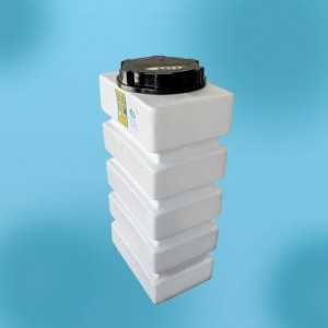 مخزن 100لیتری عمودی مکعبی سه لایه پلی اتیلن مهام پلیمر آرین