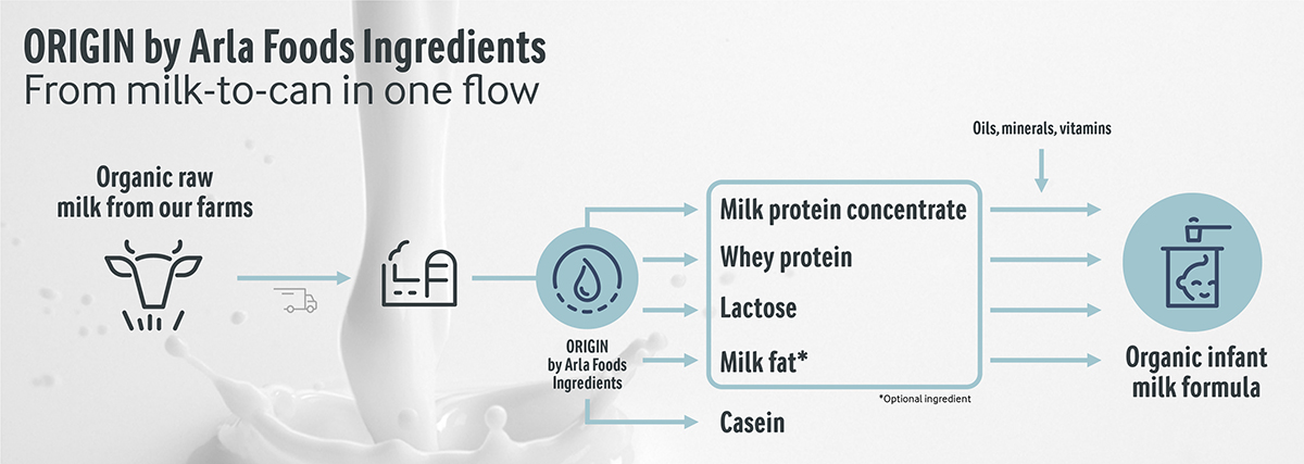 فرمولاسیون تولید شیر خشک - آریانا شیمی