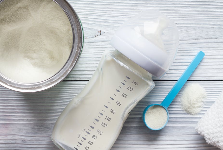 شیر خشک به عنوان غذای نوزاد - آریانا شیمی