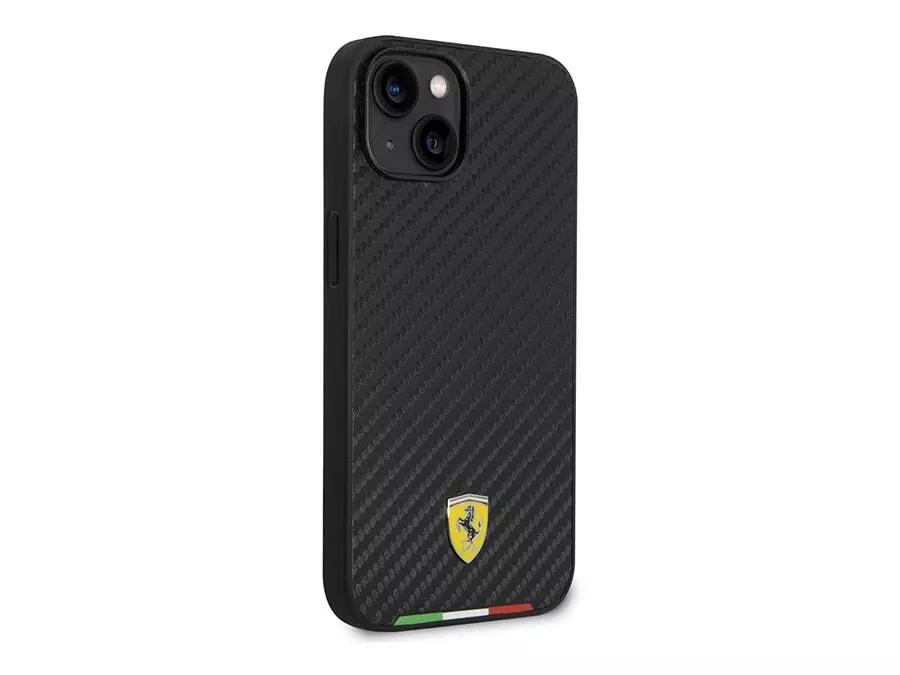 قاب فیبرکربن آیفون 14 پلاس طرح فراری CG Mobile iphone 14 Plus Ferrari Carbone Case