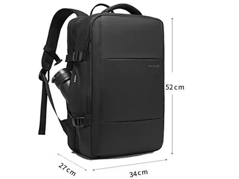 کوله پشتی مسافرتی لپ تاپ 15.5 اینچ یو اس بی دار بنج BANGE BG 1908D 45L Backpack Laptop with Charging Port