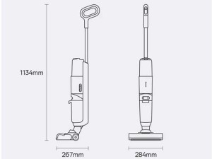 جاروشارژی و کف‌شوی برقی بیسوس Baseus X3 Electric Floor Cleaner CPXD000001