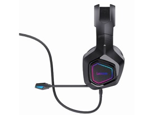 هدفون گیمینگ سیمی با کابل یواس‌بی و جک 3.5 میلی‌متری لنوو Lenovo G50A Gaming Headphone Pro Wired Headset