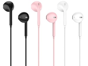 هندزفری سیمی با جک 3.5 میلی متری هوکو Hoco Wired earphones 3.5mm M55 Memory sound with microphone