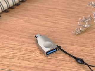 مبدل میکرو یو اس بی به یو اس بی هوکو Hoco UA10 Micro USB to USB Converter