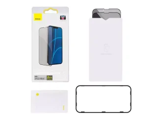 گلس حریم شخصی تمام صفحه آیفون 13 مینی بیسوس (پک 2 تایی)Baseus Apple iPhone 13 Mini Anti-Spy Glass Film SGQP010601