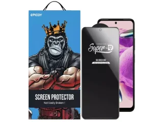 گلس منحنی شیائومی ردمی نوت 12 اس میتوبل Xiaomi Redmi Note 12S Tempered Glass Big Quality Full Cover Super D