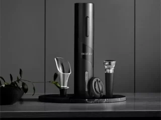 درب باز کن برقی بطری شیائومی Xiaomi Circle Joy Black Samurai Electric Wine Opener CJ-EKPQ05