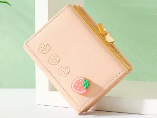 کیف پول زنانه کوچک طرح میوه های برجسته تائومیک میک TAOMICMIC Y8072 wallet Female Purse Cute Foldable Multi-Card