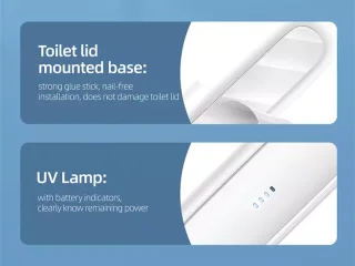 دستگاه ضدعفونی کننده توالت فرنگی هوشمند یوسامز USAMS US-ZB210 Smart Portable Toilet UV Lamp