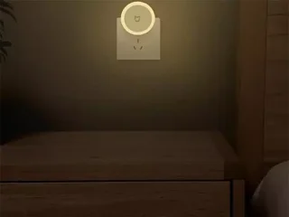 چراغ خواب دیواری لمسی هوشمند شیائومی دارای سنسور تشخیص نور Xiaomi Mijia Plug-in Wall Mini LED Night Light MJYD04YL