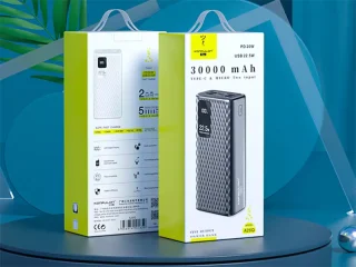 پاوربانک شارژ سریع تایپ سی و یو اس بی کانفلون Konfulon A26Q PowerBank 30000mAh 22.5W